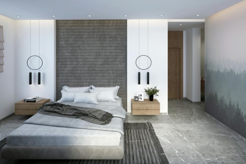 Home 7 Explore a sleek minimalist bedroom
